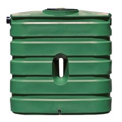130 Gallon Green Slimline Rainwater Tank