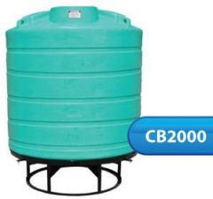 2000 Gallon 15 Deg Cone Bottom Tank (Includes Stand)