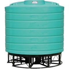 7000 Gallon 15 Deg Cone Bottom Tank (Includes Stand)
