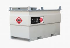 FuelCube Double Walled Stationary Steel Fuel Tank - 528 Gallons
