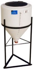 15 Gallon Cone Inductor Tank *Fully Draining*
