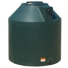 305 Gal Green Plastic Water Storage Tank