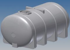3250 Gallon Heavy Duty Horizontal Leg Tank