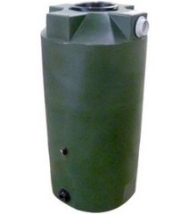 150 Gallon Poly-Mart Rain Harvesting Tank Dark Brown