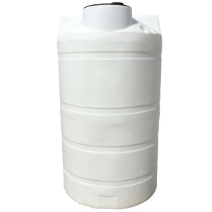525 Gallon White Vertical Plastic Storage Tank